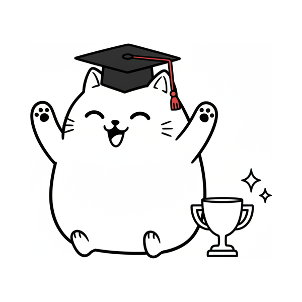 Purrfessor the cat professor